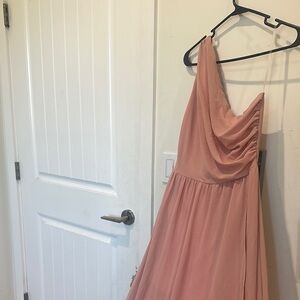 Elegant Pink Evening Dress
